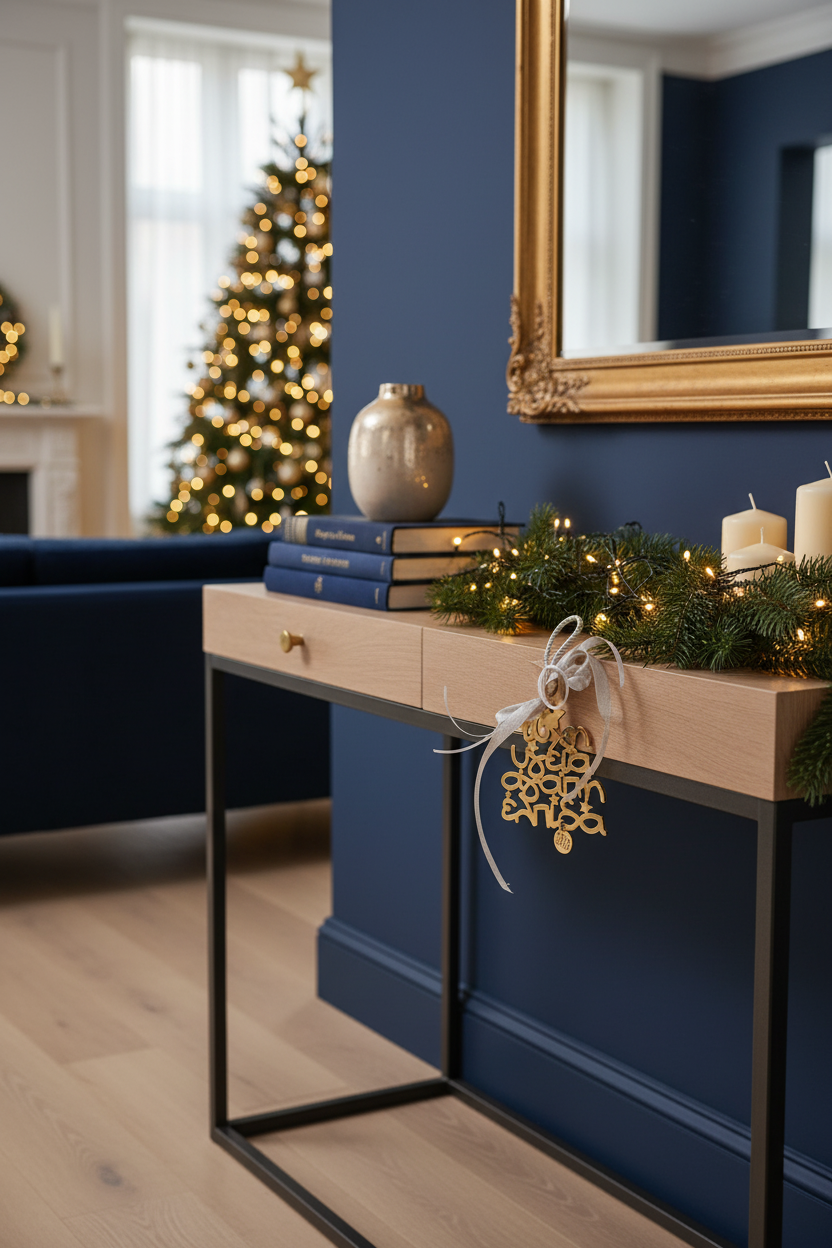 Χειροποίητο γούρι Δέντρο Ευχών από πλεξιγκλάς καθρέφτη με πέρλες – So Cute by Dimi – κωδ. 4-507-0885