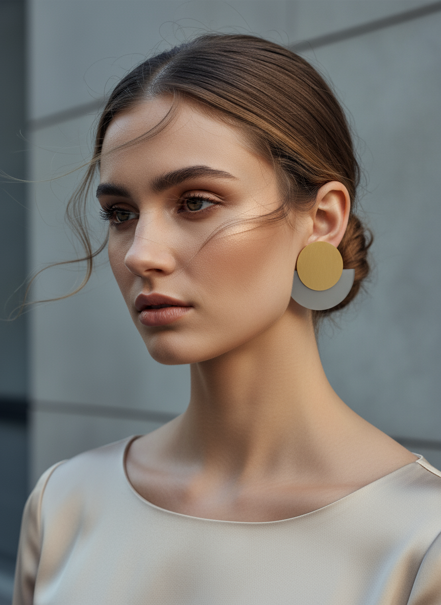 🤍✨ KATE EARRINGS – Geometric Statement Bestseller 💎