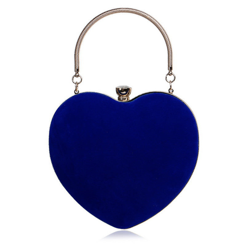Hot Heart-shaped Clutch Bag
