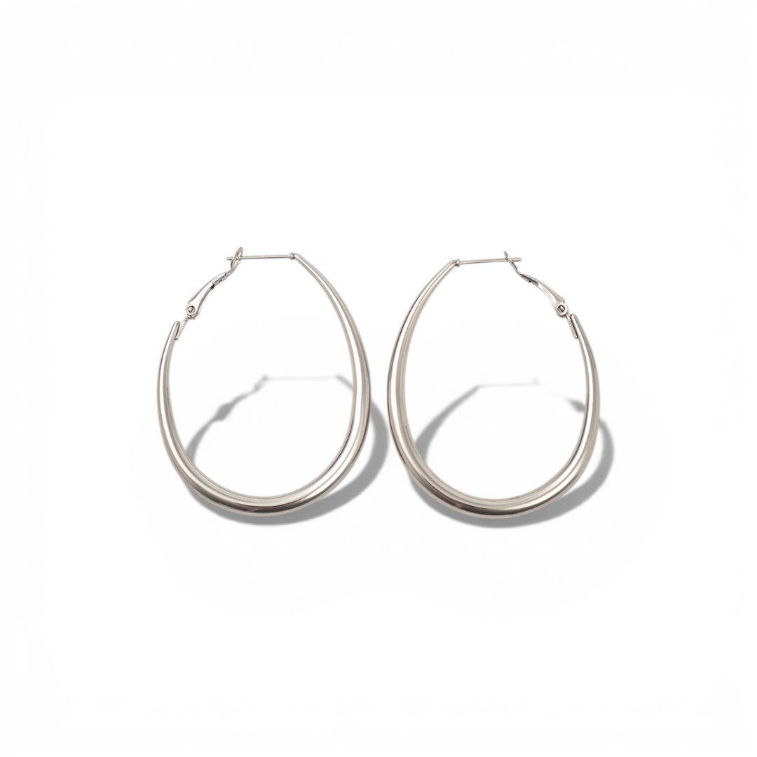⚡🚚 Sleek Oval Hoops 4 cm