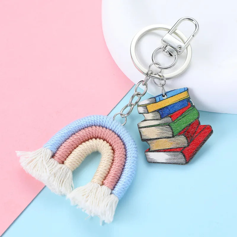 Best Teacher Asymmetrical Keychain