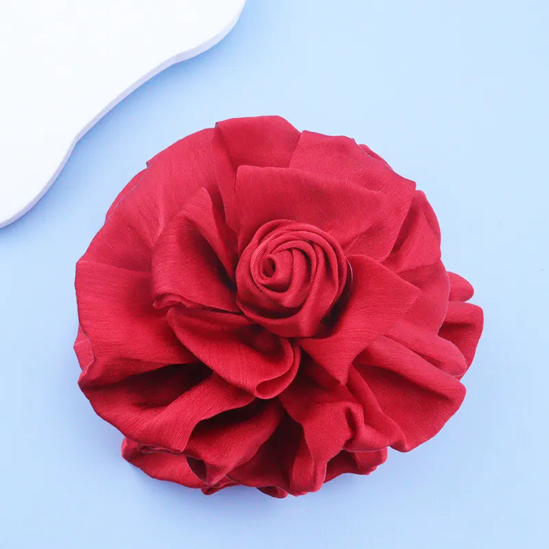 Elegant Flower Cloth Women's Brooches, pack of 2