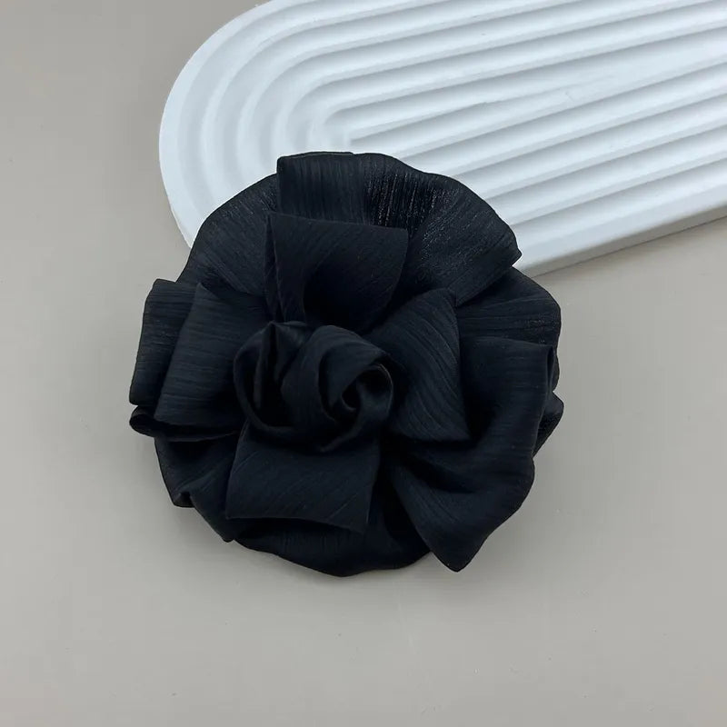 Elegant Flower Cloth Women's Brooches, pack of 2