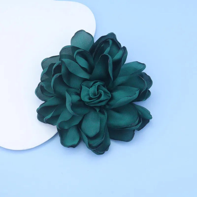 Elegant Flower Satin Unisex Corsage, pack of 6