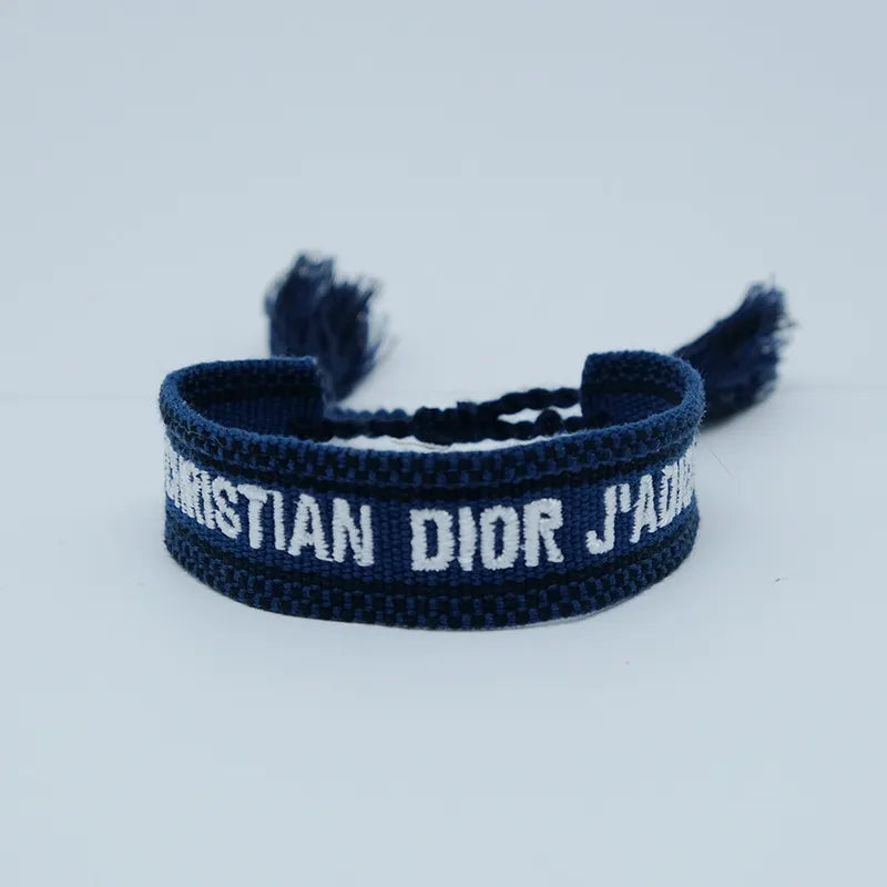 CD J'ADORE POLYESTER BRACELET