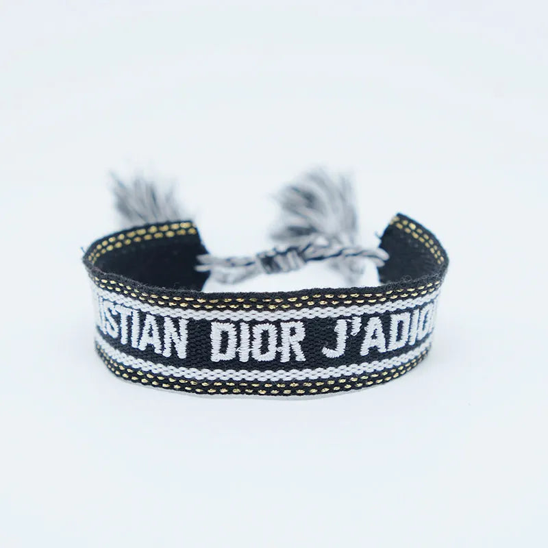 CD J'ADORE POLYESTER BRACELET