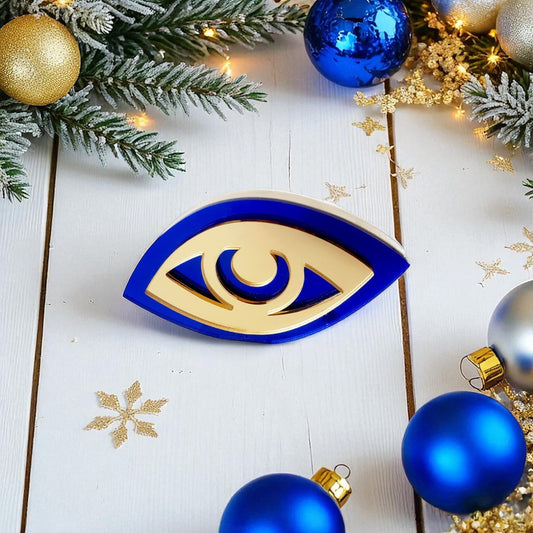 Greek Wishes – Επιτραπέζιο Γούρι Μάτι με Ασυμμετρίες