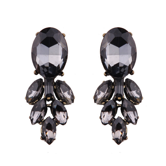 Occident And The United States Alloy Rhinestone Earring