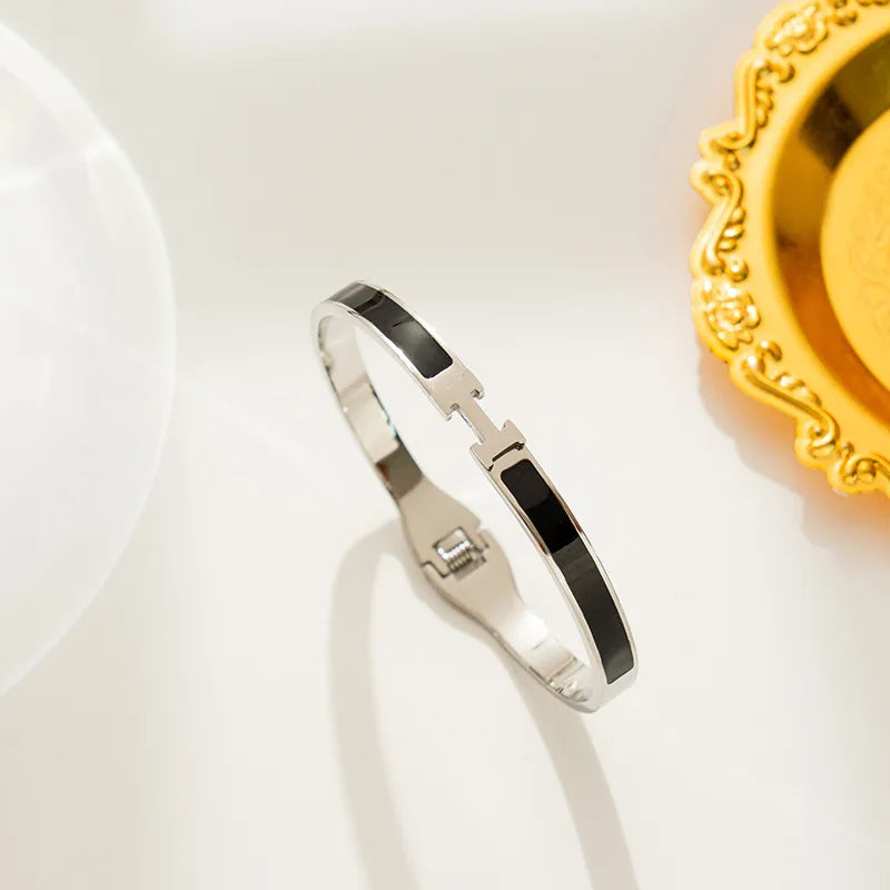 Modern Style H 304 Stainless Steel 18K Bangle