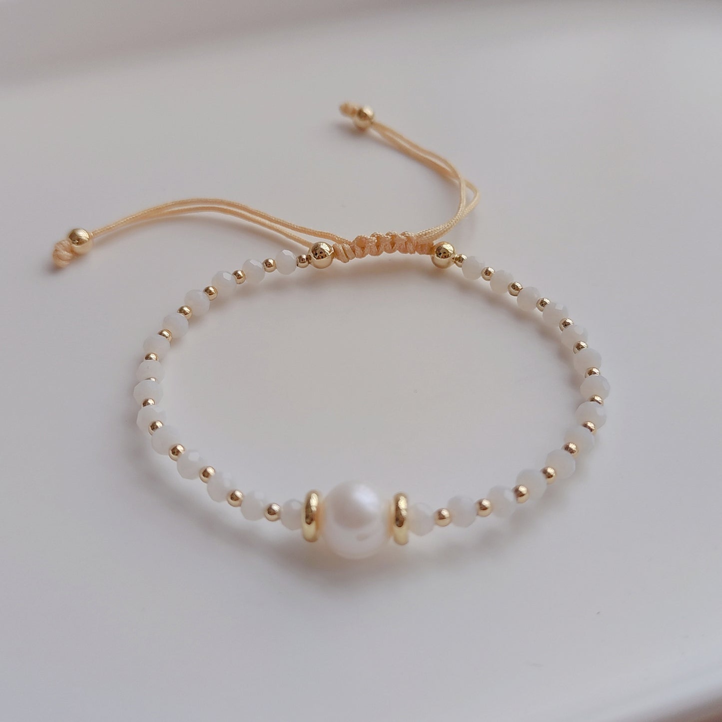 Fashion Smile Face Pearl Wholesale Bracelets