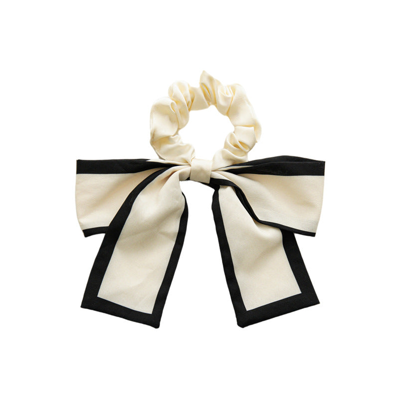 Simple Style Bow Knot Cloth Hair Tie, pack of 2 pieces