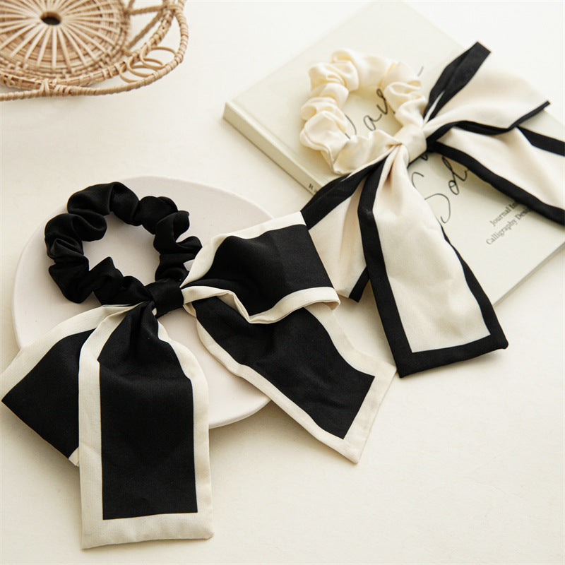 Simple Style Bow Knot Cloth Hair Tie