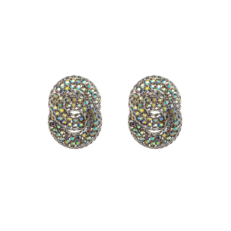 Elegant Shiny Round Earrings