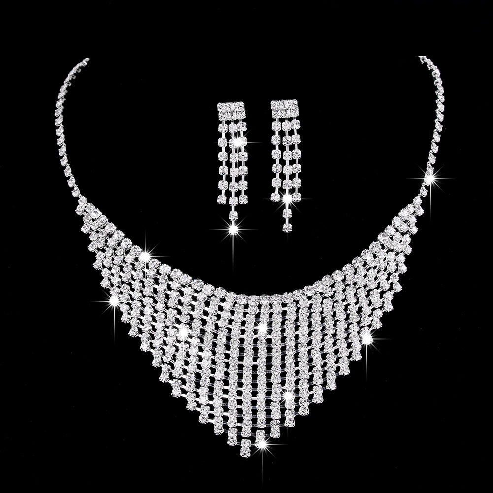 Bridal Necklace & Earrings set