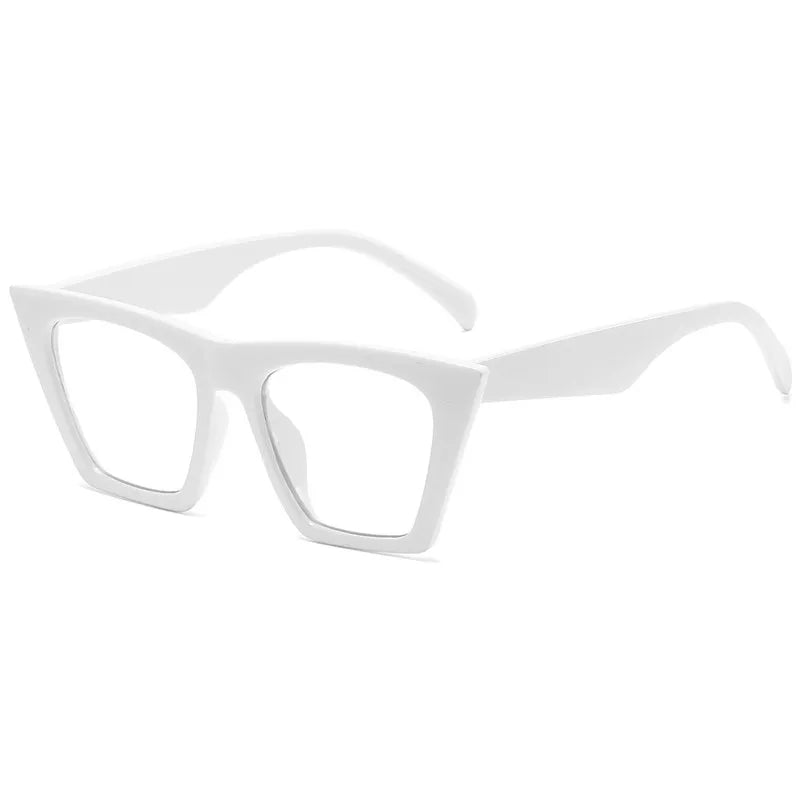 Stylish γεωμετρικά γυαλιά ηλίου, υλικό φακών AC 