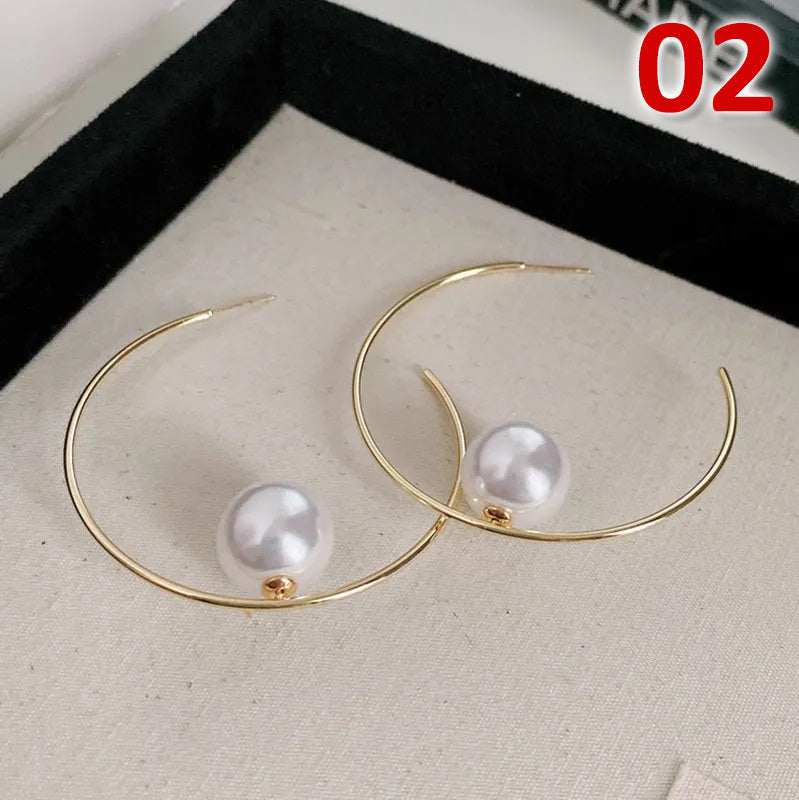 Jewelry Classic Style Water Droplets Metal Enamel Drop Earrings