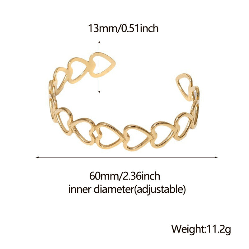 SweetΗeart bracelet, pack of 1 piece