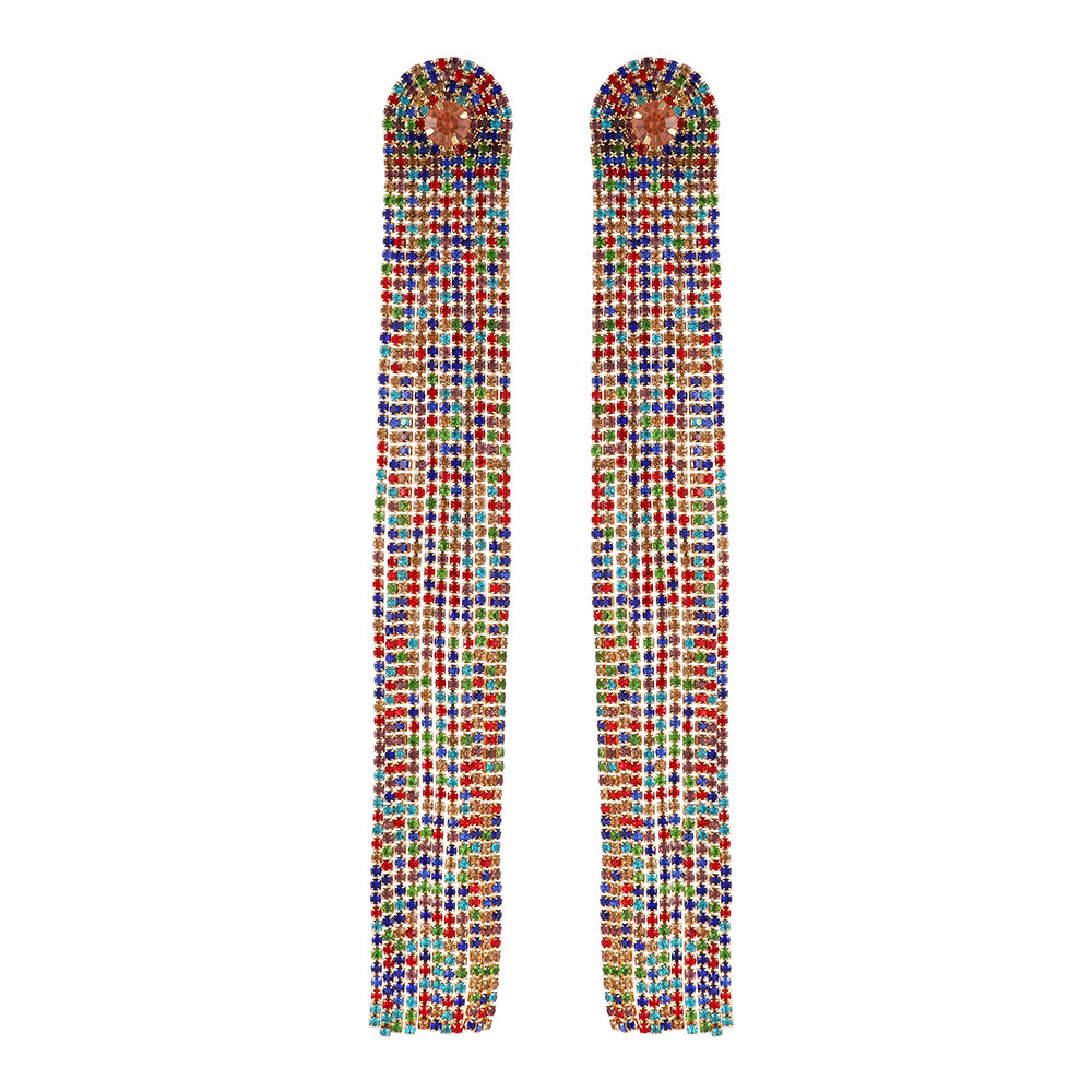 Exaggerated Long Earrings