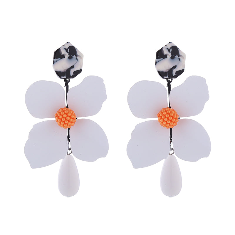 Elegant Sweet Water Droplets Flower Earrings