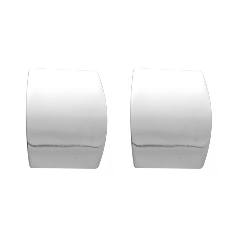 Elegant Square Alloy Gold Plated Silver Plated Ear Studs