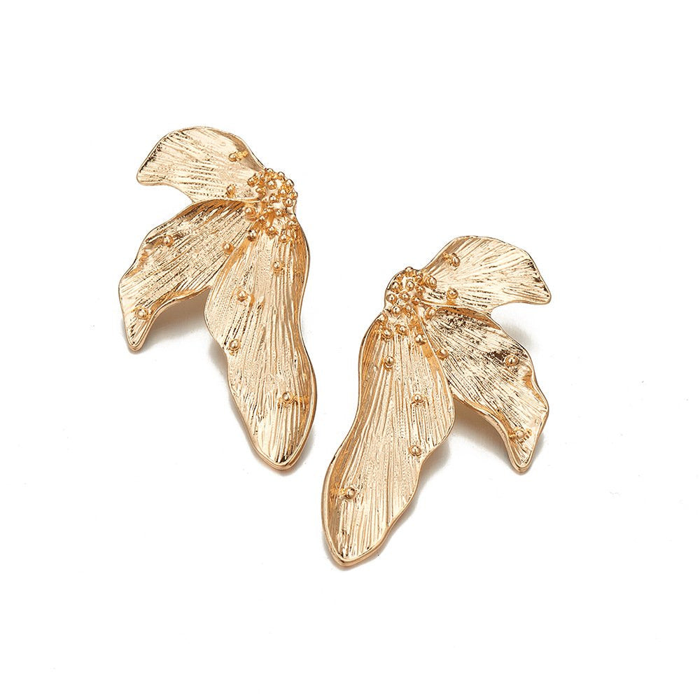 Leaf Ear Studs