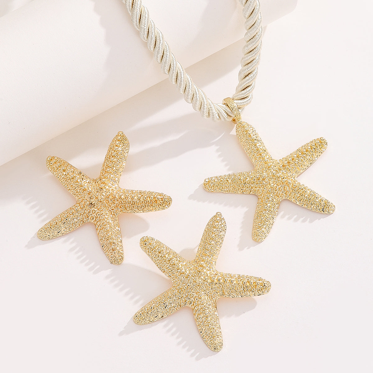 Γυναικείο σετ κοσμημάτων Beach Shiny Starfish Alloy