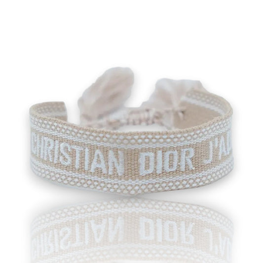 CD J'ADORE POLYESTER BRACELET