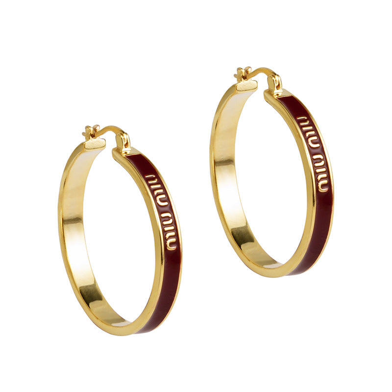 Elegant Fashion Hoops Earrings