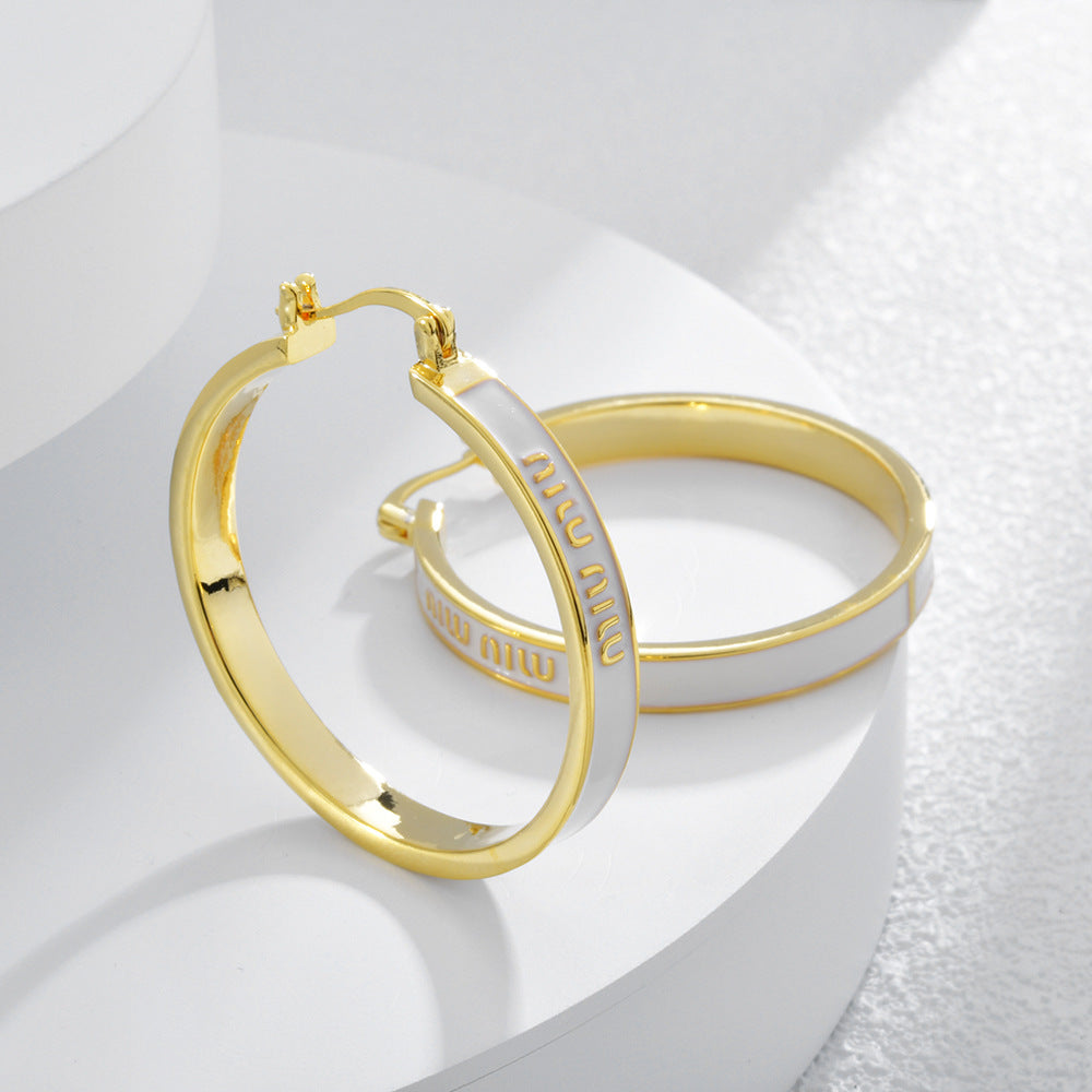 Elegant Fashion Hoops Earrings