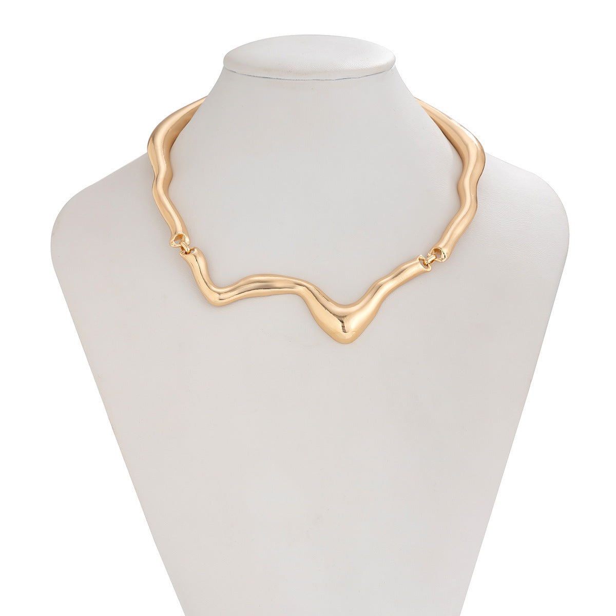 Cute Vintage Style Exaggerated Asymmetrical Alloy Choker