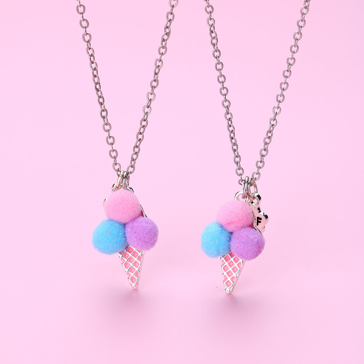 Set of 2 Necklace Alloy Cute Sweet Ice Cream