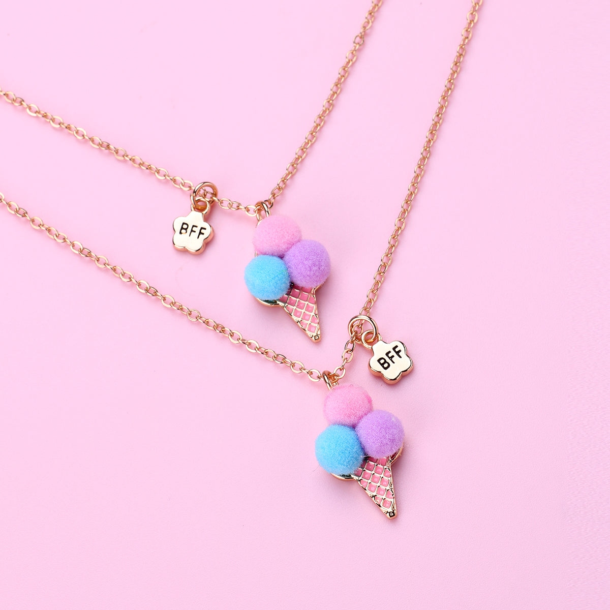 Set of 2 Necklace Alloy Cute Sweet Ice Cream