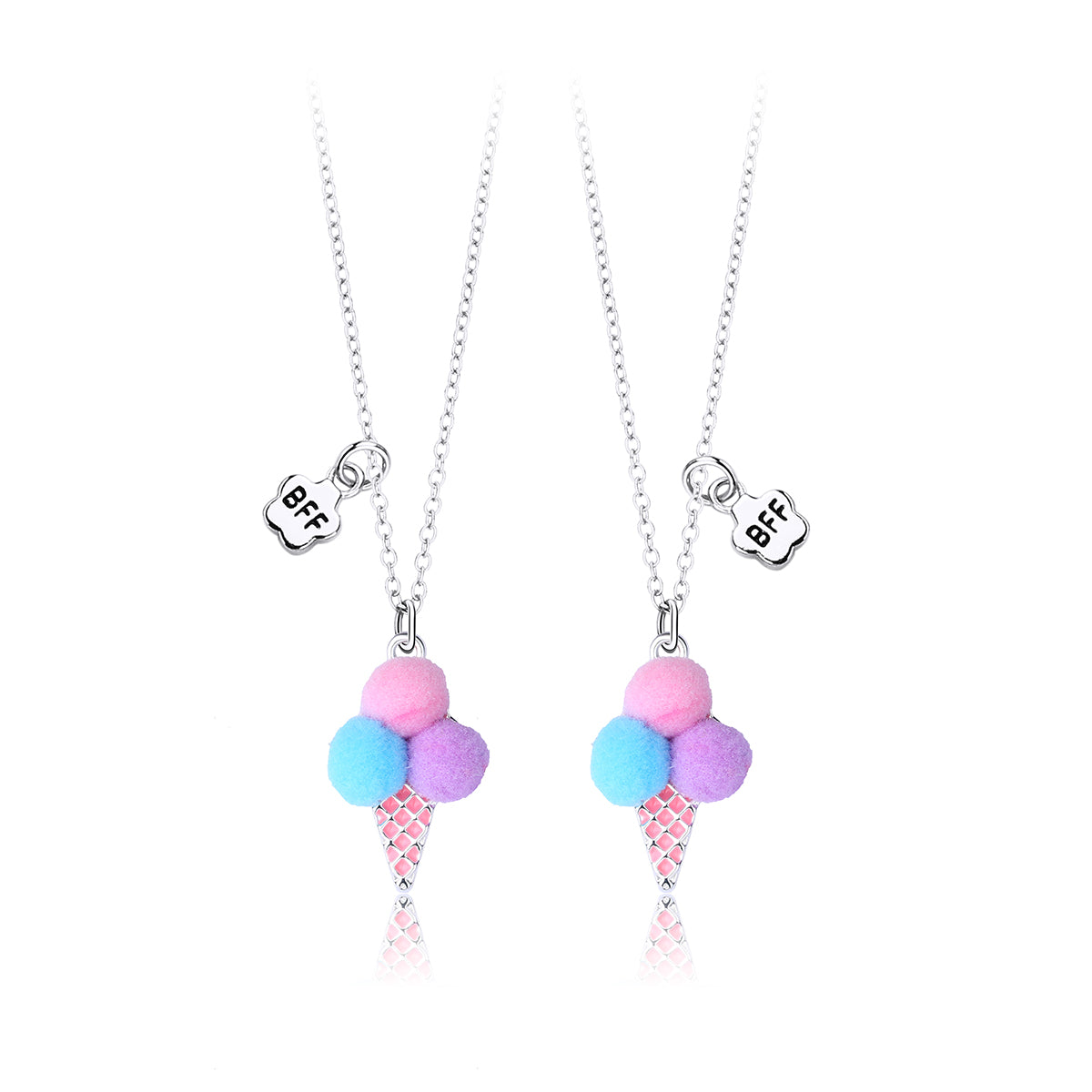 Set of 2 Necklace Alloy Cute Sweet Ice Cream