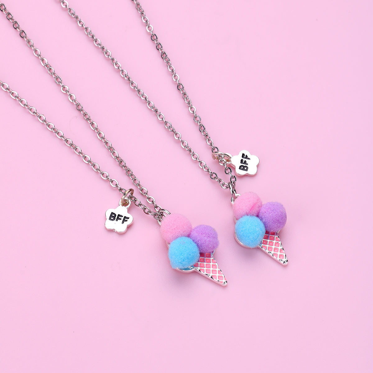 Set of 2 Necklace Alloy Cute Sweet Ice Cream