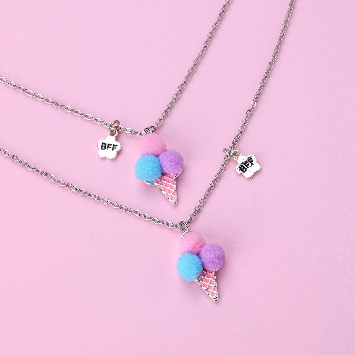 Set of 2 Necklace Alloy Cute Sweet Ice Cream