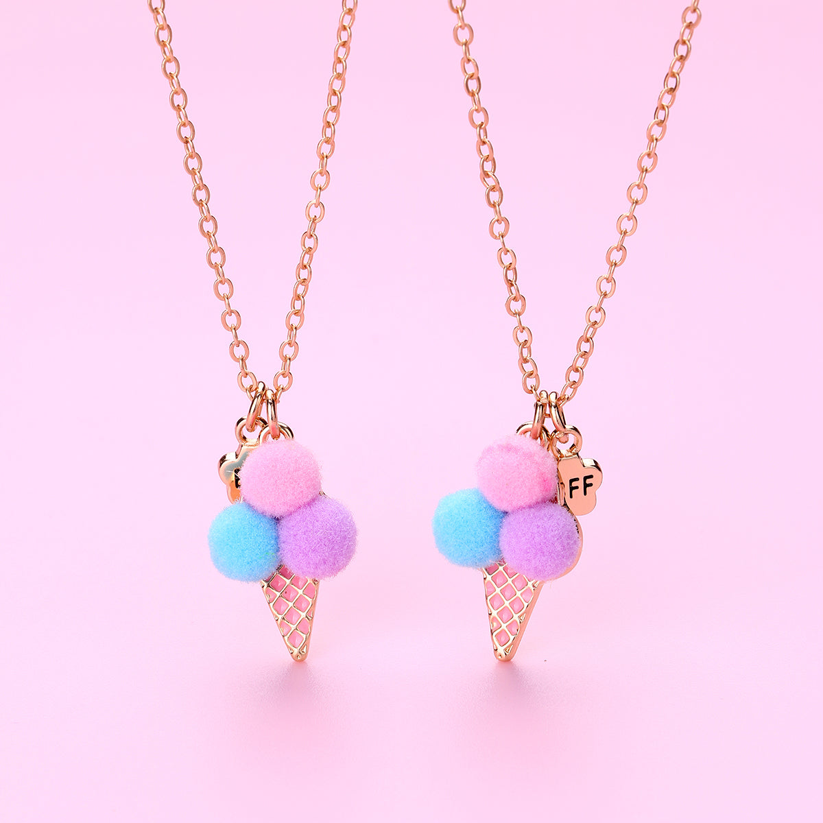 Set of 2 Necklace Alloy Cute Sweet Ice Cream