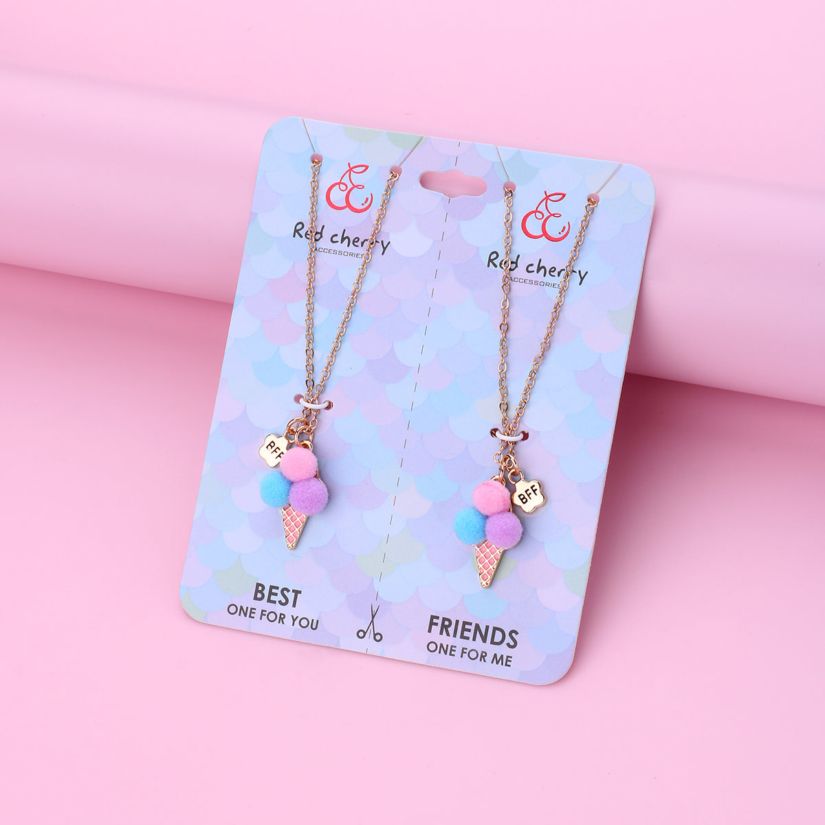 Set of 2 Necklace Alloy Cute Sweet Ice Cream