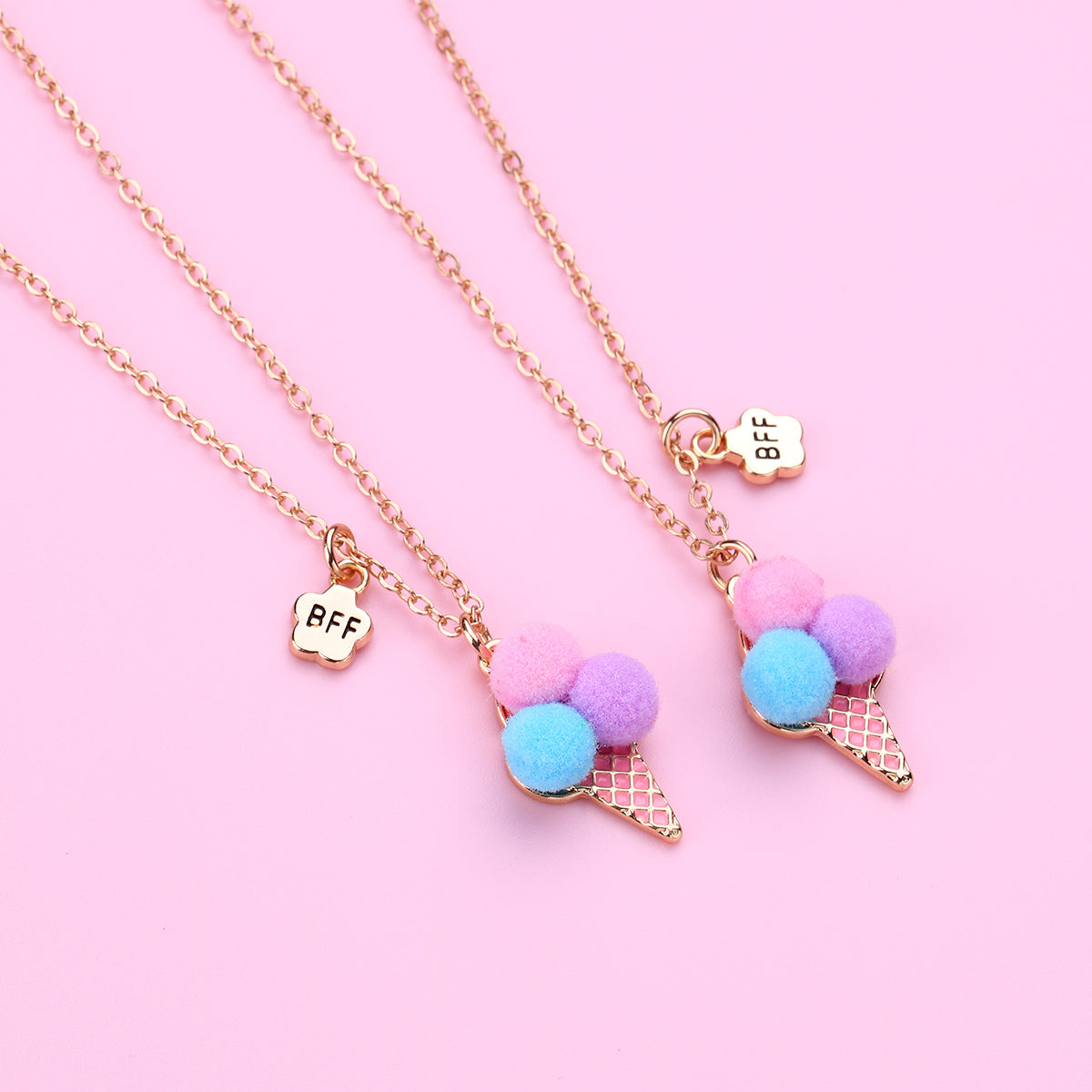 Set of 2 Necklace Alloy Cute Sweet Ice Cream