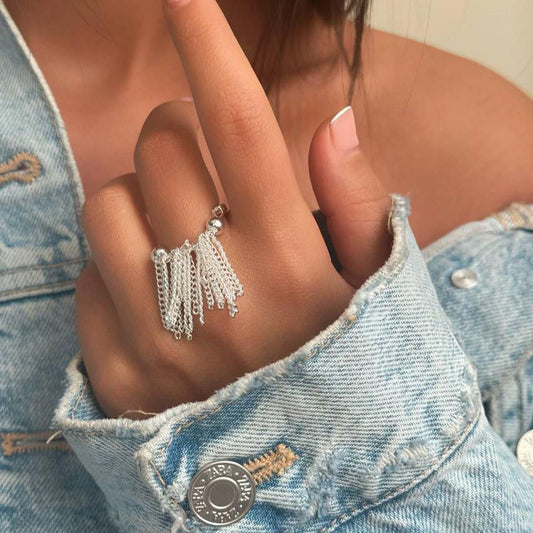 304 Stainless Steel Tassel Rings