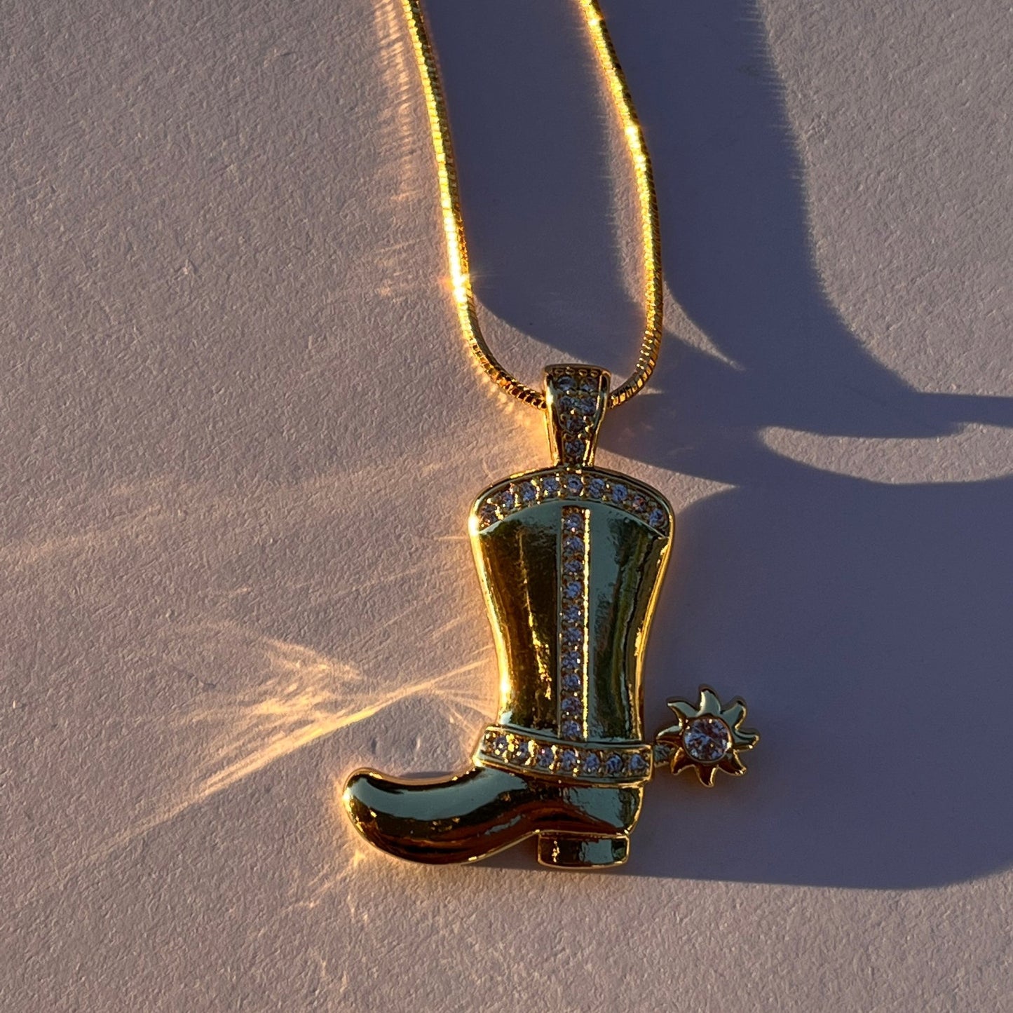 Elegant Streetwear Star Boots 201 Stainless Steel Necklaces