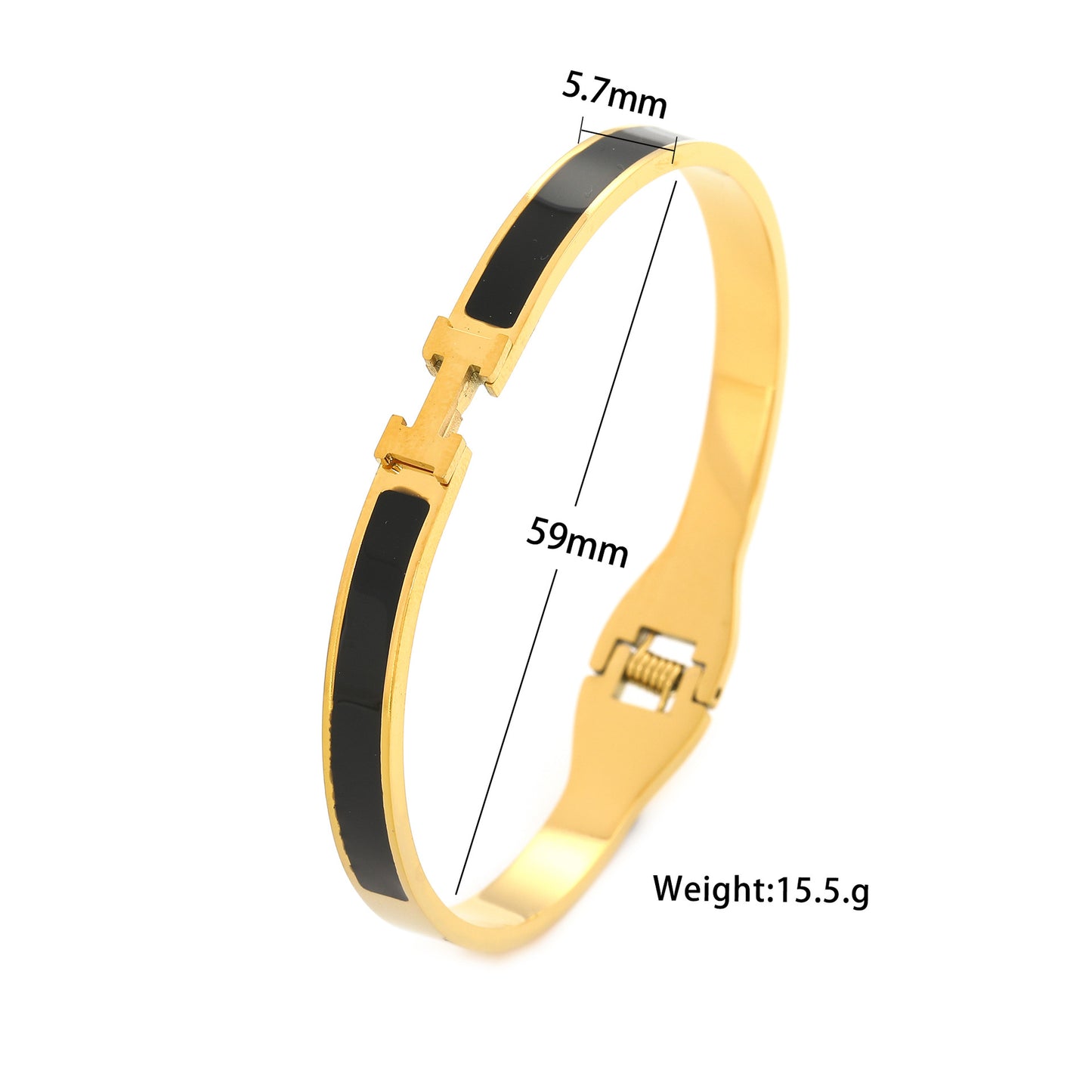 Modern Style H 304 Stainless Steel 18K Bangle