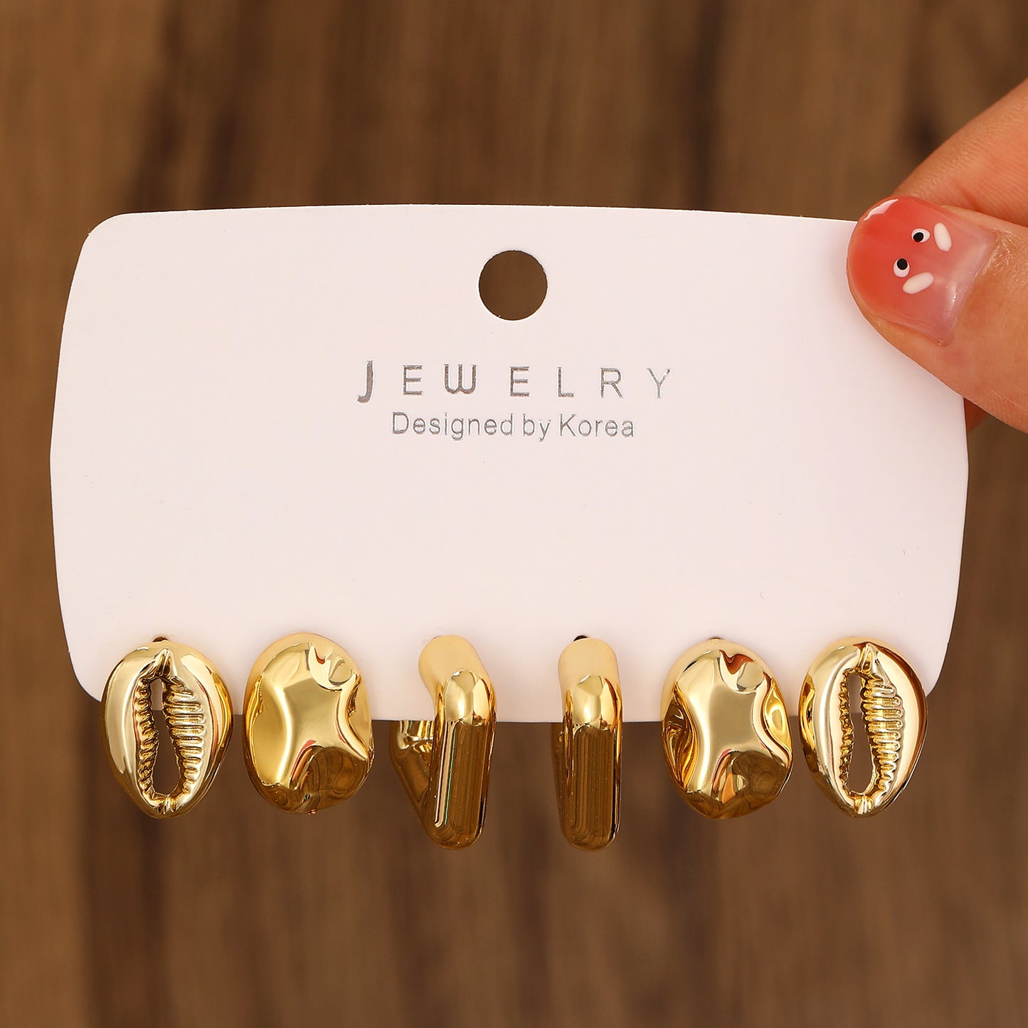 1 Set Elegant Lady Simple Style Geometric Quadrilateral Plating CCB Earrings