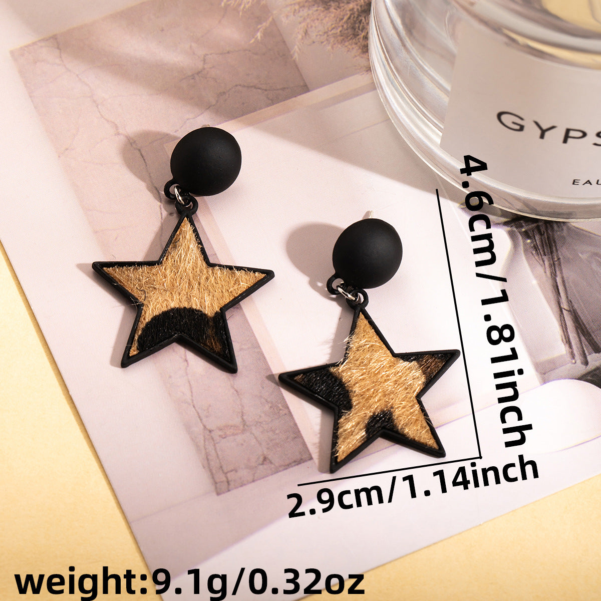 Retro Geometric Hollow Out Alloy Drop Earrings