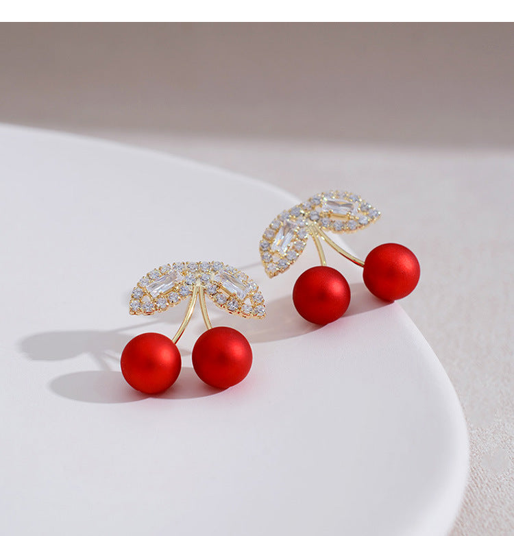 Fashion Cherry Earrings