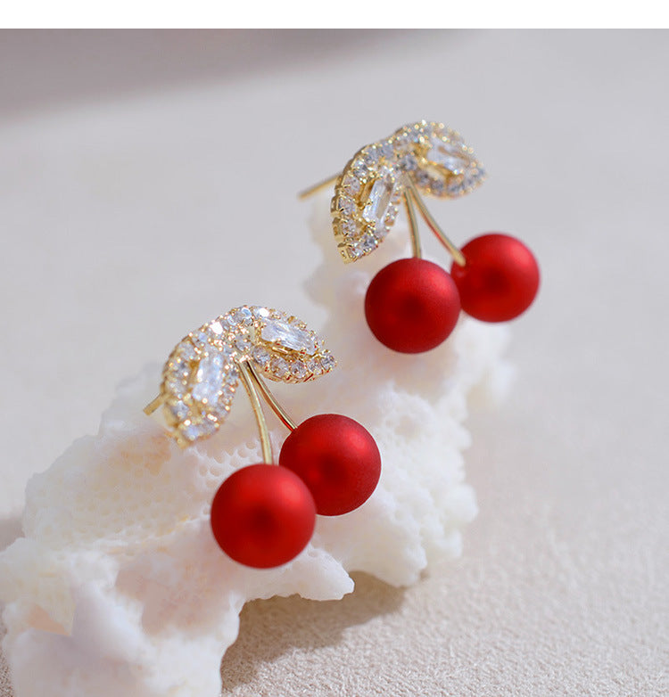 Fashion Cherry Earrings