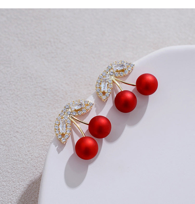 Fashion Cherry Earrings