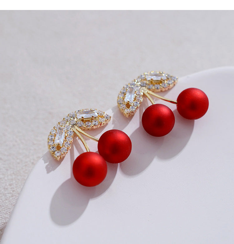 Fashion Cherry Earrings