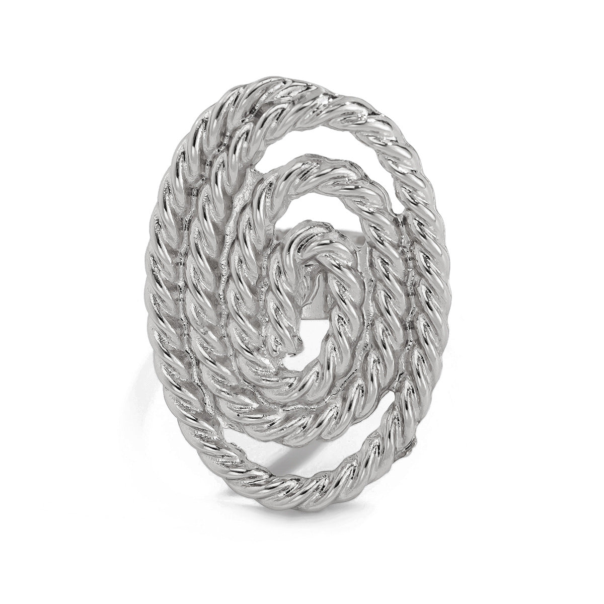 Oversized Spira Women's Open Ring