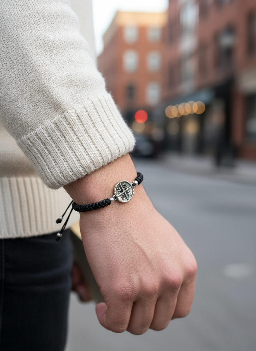 Βραχιόλι κομποσκοίνι με κωνσταντινάτο – χονδρική So Cute by Dimi