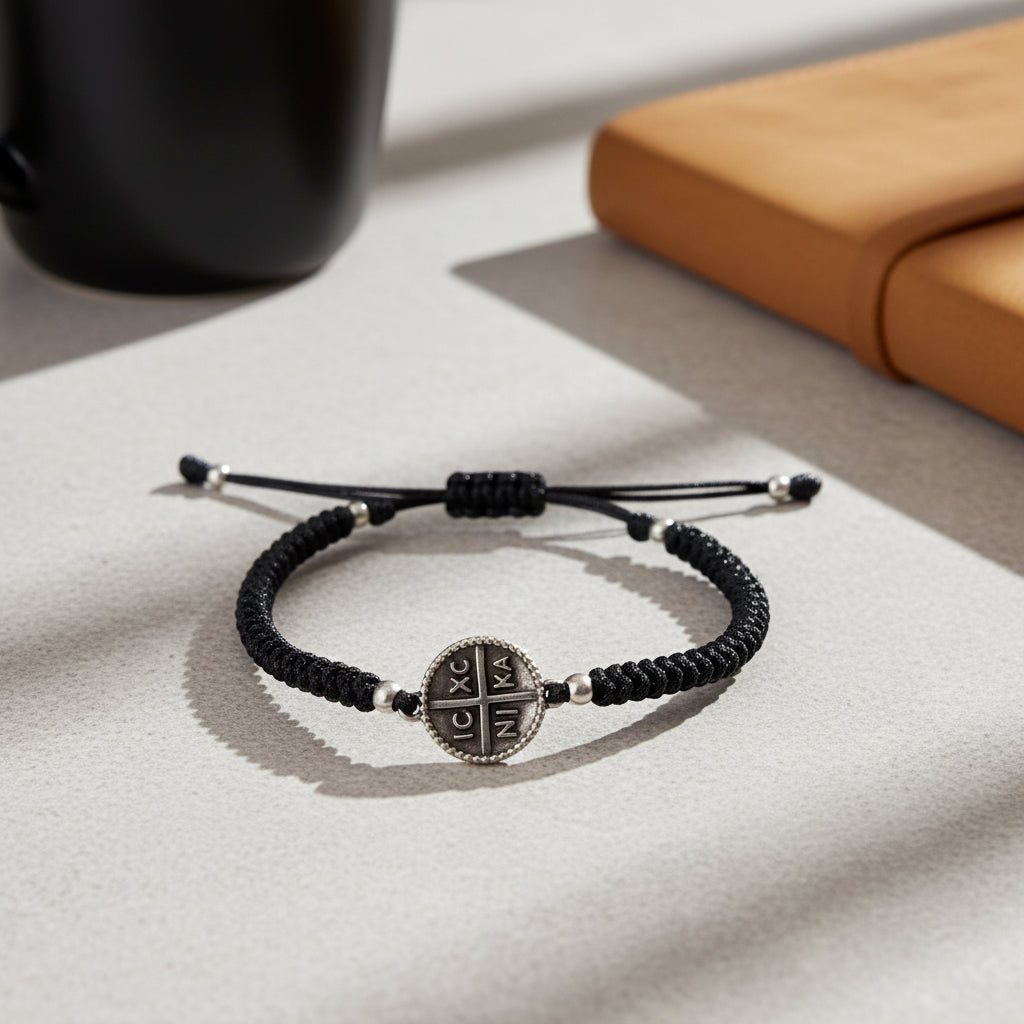 Βραχιόλι κομποσκοίνι με κωνσταντινάτο – χονδρική So Cute by Dimi